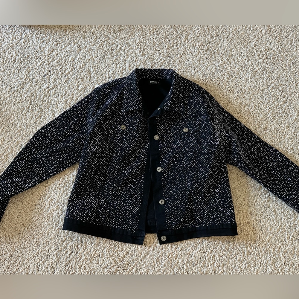 Phoebe J black sparkly jacket